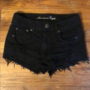 American Eagle Distressed Denim Shorts - 2